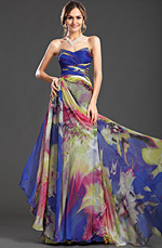 eDressit 2013 New Sweety Strapless Printed Evening Dress Party Dress (00121068)