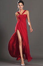 eDressit 2013 Neue Artikel Herrlich Tief Spalt Rot Abendkleid (00131402)