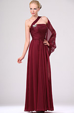 eDressit New Shimmering One Sleeve Evening Dress