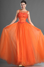 eDressit Blumen Ärmeln Abendkleid (02121310)