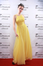 eDressit Blake Lively Robe de soirée  Jaune Magnifique (00081403)