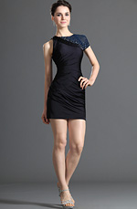 eDressit Attractive One Shoulder Dark Blue Coctail Dress Party Dress (04121605)