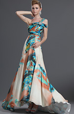 eDressit New Fabulous One Shoulder 100% Silk Evening Dress