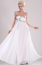 eDressit Strapless Beaded Evening Dress