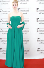eDressit Angelina Jolie Green Celebrity Party Evening Dress