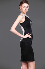 eDressit Neue Artikel Sexy Schwarzes Brautjungfernkleid (07110300)