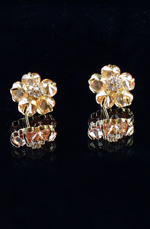 eDressit New Brightly Flower Shape earring
