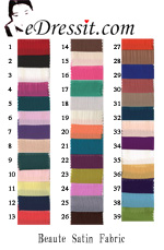 eDressit Beaute Satin Fabric