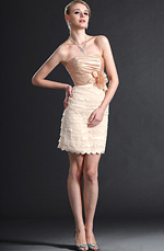 eDressit Stylish Strapless Cocktail Dress Party Dress (04121414)