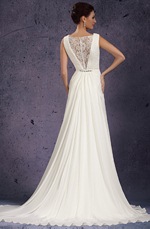 eDressit 2013 Nouveautés Elégante Col en V Perles Délicates Robe de mariée (01130707)