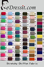 eDressit dehnbar Chiffon Farbemuster (38662301A)