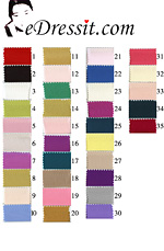 eDressit Crepe satin Color Chart