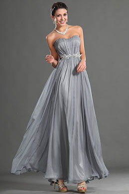 eDressit Admirable Bustier Grise Robe de Soirée (02122108)