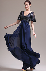 eDressit 2013 Nouveauté Sexy V Décolleté Sequins Robe Mère de Mariée(26134805)