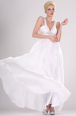 eDressit Sexy White Evening Dress