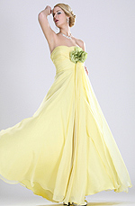 eDressit Cute Yellow Evening Dress