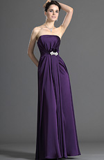 eDressit Bustier Robe de Demoiselle Violet (07121606)