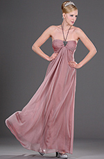 eDressit Beaded Halter Evening Dress