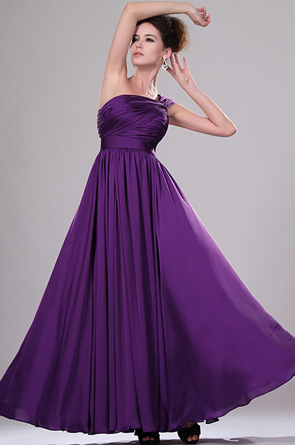 eDressit Simple Elegant Purple Evening Dress (00115106)