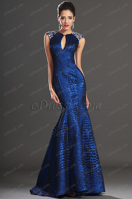 navy blue and gold prom