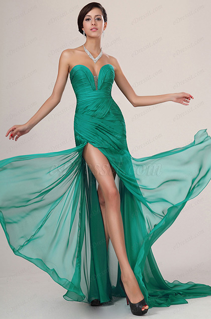 eDressit New Stylish Ruched Bodice Evening Dress (00120511)