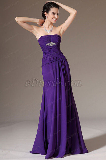 eDressit Purple Bolero 2 Pieces Formal Evening Gown (26142806)