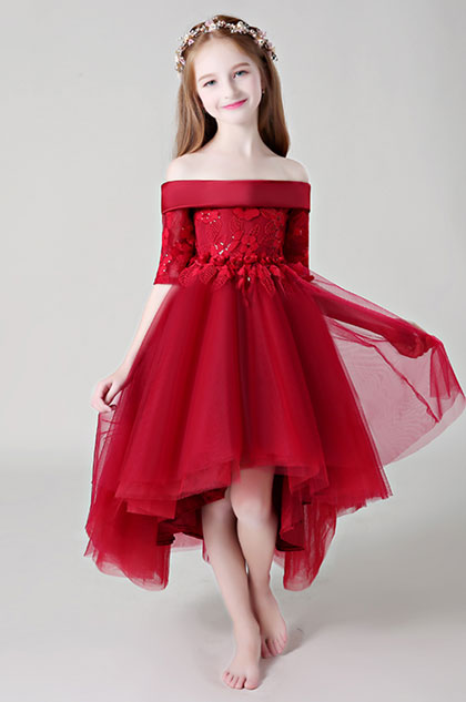 off shoulder dress for teens