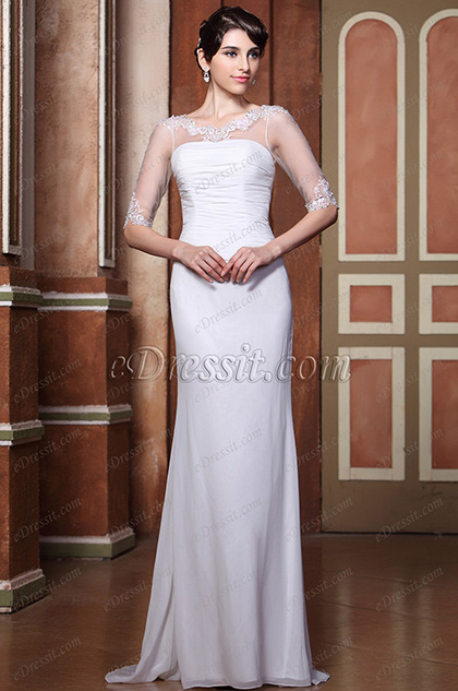 half gown for ladies