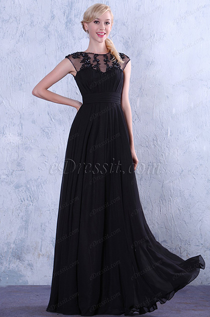 beaded lace evening gowns