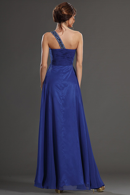 eDressit New Blue Single Shouder Prom Evening Dress Formal Gown (36130605)