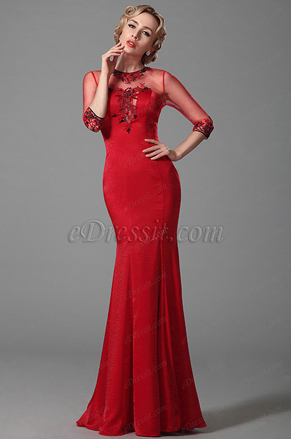 half gown for women