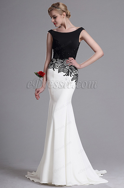 eDressit Sleeveless Embroidery Floral Mermaid Prom Dress(02163307) eDressit Sleeveless Embroidery Floral Mermaid Prom Dress(02163307)