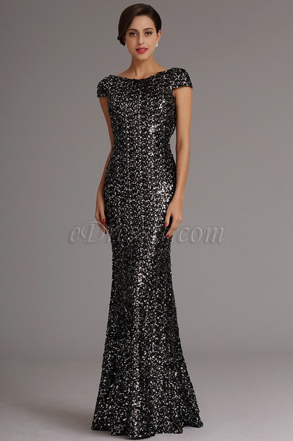 dark silver dress