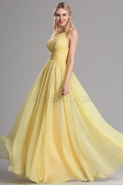 Yellow Evening Dresses