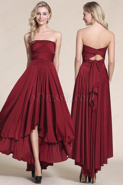 eDressit Convertible High Low Bridesmaid Dress Prom Dress