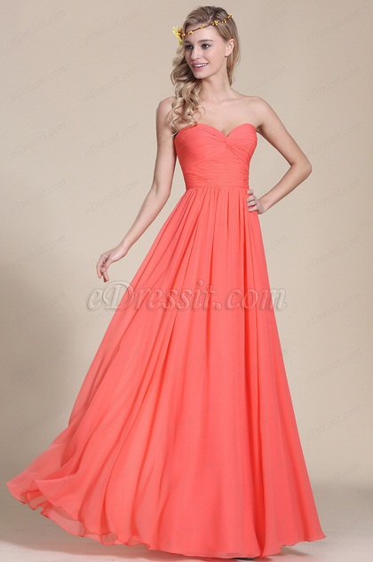 Coral Bridesmaid Dresses
