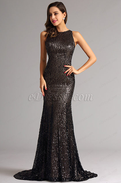 coffee color gown