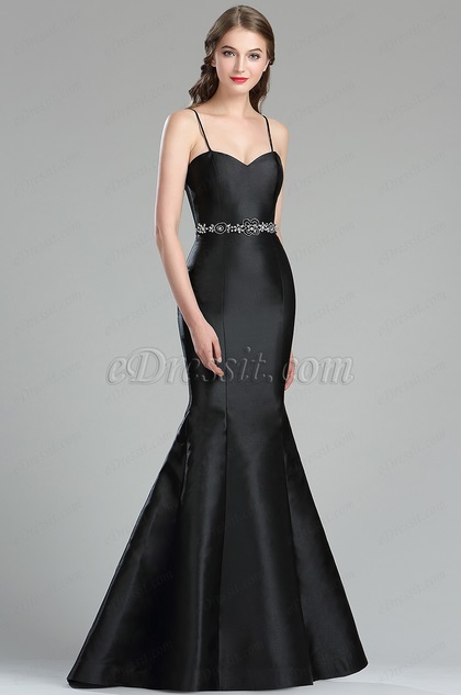 gorgeous black gown