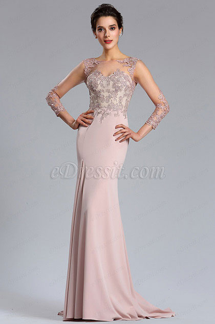 long simple evening dresses