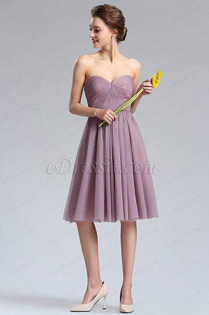chic Sweetheart Cocktail Dress Party Dress 