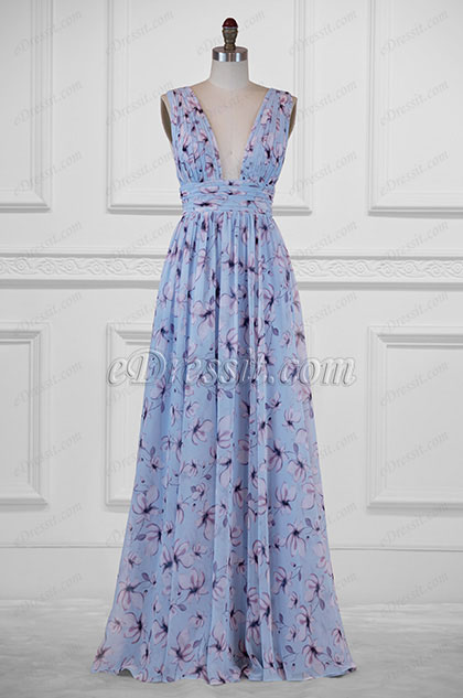 floral evening skirt