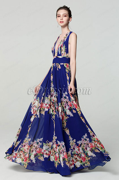 floral evening skirt