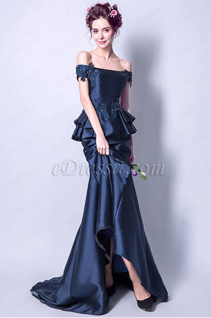 navy blue after 5 dresses
