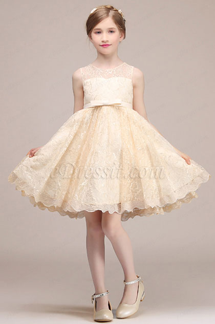 flower girl mini dress