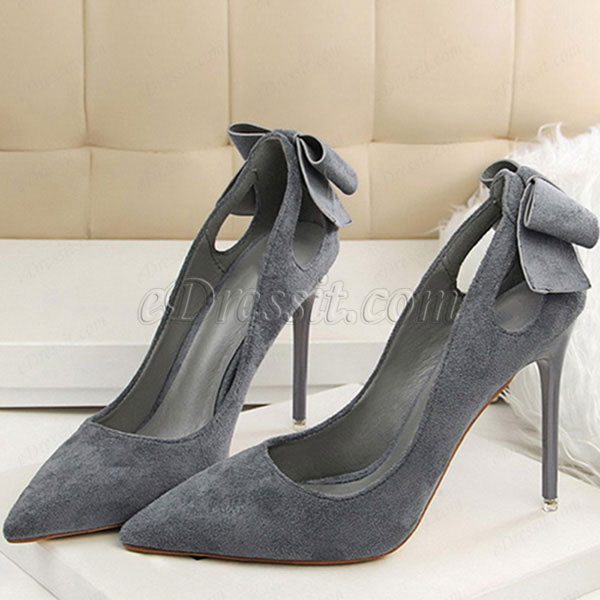 suede pump shoes