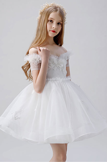 children white dress