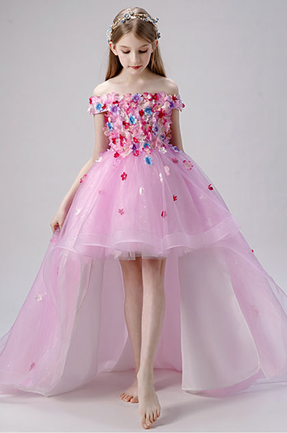 flower girl princess dress