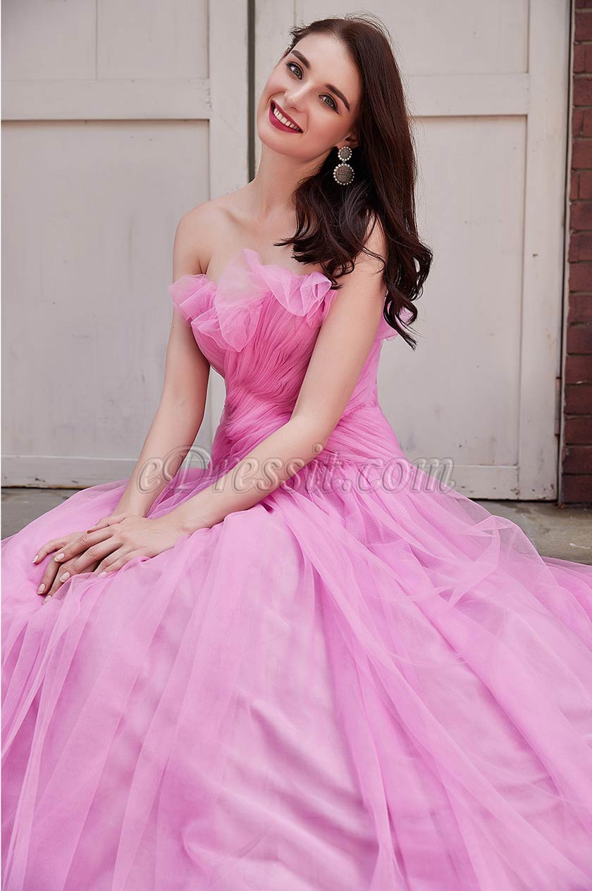 pink corset dress