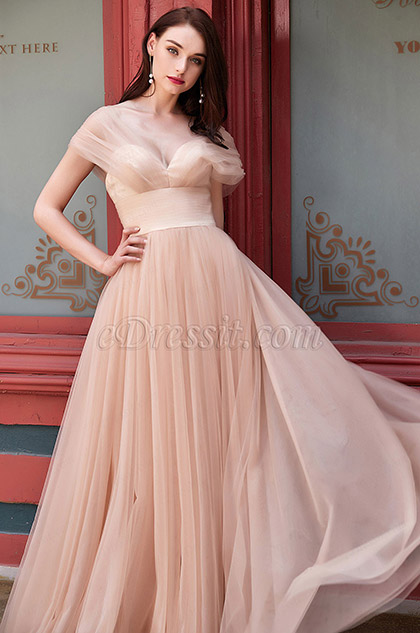 elegant tulle dresses
