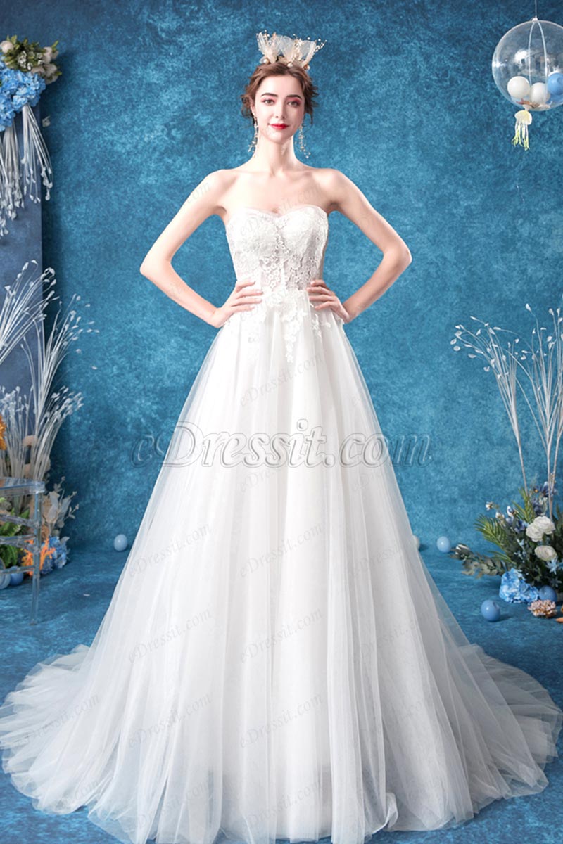 sexy corset wedding dress
